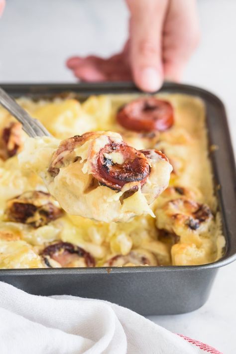 Kielbasa Casserole