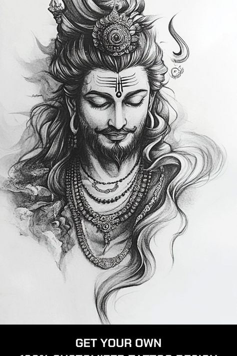 Are you looking for unique Mahadev tattoo ideas that truly represent the essence of Lord Shiva? Discover these 40 amazing designs that capture his powerful symbolism and captivating aura. From detailed portraits to minimalistic designs, each tattoo tells a story. Fetch inspiration as you express your spirituality and appreciation for Mahadev through incredible body art Mahadev Tattoo Designs, Lord Shiva Tattoo, Mahadev Tattoo, Temple Tattoo, Design Your Own Tattoo, Cow Tattoo, Stamp Tattoo, Shiva Tattoo Design, Chicano Tattoo