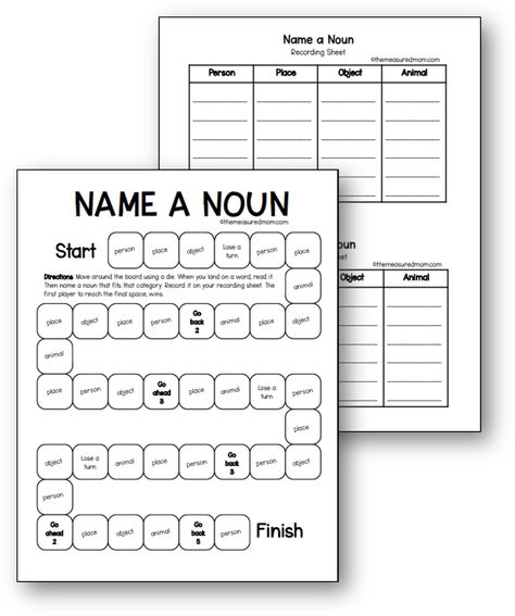 Noun Games 2nd Grade, Common Nouns Activities, Proper Nouns Activity, Noun Games, Plural Nouns Activities, Nouns Lesson, Teaching Nouns, Nouns Activities, Abstract Nouns