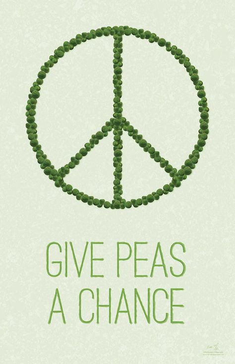 Give Peas A Chance on Behance Give Peas A Chance, Professional Graphic Design, Graphic Design Projects, Music Legends, Retro Art, Need Love, Love Messages, Art Music, Peas