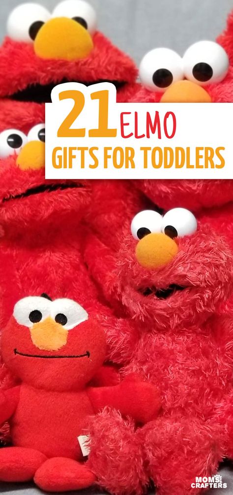 Elmo Toys, Sesame Street Toys, Toddler Stocking Stuffers, Stocking Stuffers For Boys, Creative Toys For Kids, Gifts For Toddlers, Girl Gift Baskets, Non Toy Gifts, Elmo Birthday