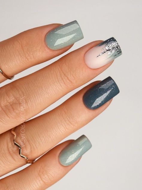 January Nail Designs, January Nails, Her Nails, Pretty Nail Art Designs, Cute Gel Nails, Thanksgiving Nails, Winter Nail Designs, Winter Nail, Nagel Inspo