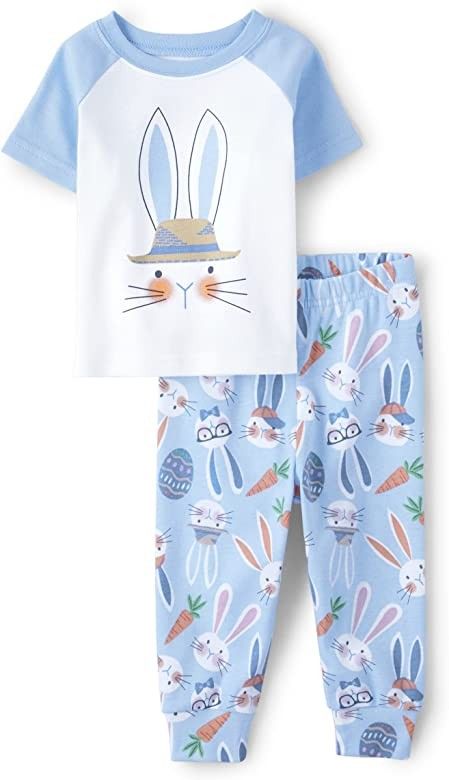 Easter Toddler Easter Gifts, Easter Pajamas, Family Pajama Sets, Family Easter, Toddler Pajamas, Girl Sleeves, Cotton Pajamas, One Piece Pajamas, Baby Shorts