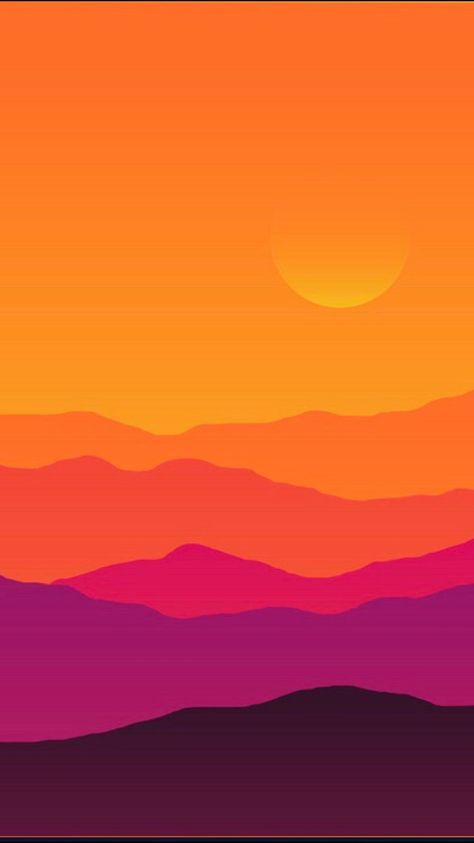 Purple Mural, Abstract Sunset, Afrique Art, Minimal Wallpaper, Sunset Wallpaper, Landscape Illustration, Mural Wall Art, Diy Canvas Art, Canvas Art Painting