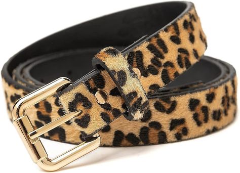 Miss Danger Leopard Belt Alloy Buckle for women Leather Belt with Pants Jeans Dresses | Amazon (US) Leopard Belt, Branded Belts, Women Leather, Buckle Belt, Adjustable Belt, Pants Jeans, Printed Leather, Metal Buckles, Cheetah Print