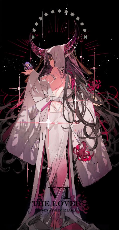 Kartu Tarot, Fate Servants, Film Anime, Fate Anime Series, Tarot Art, Fate Zero, The Lovers, 영감을 주는 캐릭터, Female Character Design