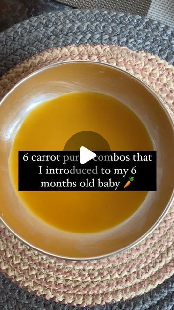 Nihith Chandra Reddy on Instagram: "🥕6 Carrot combos that I introduced for my 6months old baby. 🥕
.
.
Carrots contain fiber to aid digestion and vitamin B6, an essential nutrient to power the growth and development of a baby’s body. 🥕
A carrot’s superpower is its amazing amount of carotenoids, which are nutrients that convert to vitamin A in the body and support healthy vision.
.
.
Benefits👇🏻
1. Carrot 🥕+ Tomato 🍅 - Both carrots and tomato are rich in Vitamin A which helps to develop your babies immune system.✅

2. Carrot 🥕+ Pumpkin 🎃 - They are both great source of potassium which is an essential mineral for a growing child.✅

3. Carrot 🥕+ Moongdal + Tomato 🍅 - Moongdal is high in protein and helps your babies obtain a plant based protein which is equivalent to the protein that Carrot Pumpkin, Healthy Vision, Growing Child, 6 Month Old Baby, Vitamin B6, 6 Month Olds, Baby Carrots, Baby Development, Plant Based Protein