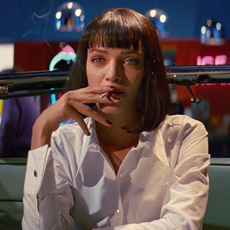 Pulp Fiction Tattoo, Uma Thurman Kill Bill, Uma Thurman Pulp Fiction, Tarantino Pulp Fiction, Pulp Fiction 1994, Quentin Tarantino Movies, Uma Thurman, Red Icons:), 80s Movies