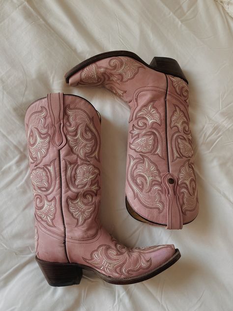 pink boots cowboy cowgirl western country concert aesthetic white yeehaw shoes