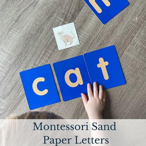 How to start with montessori language. Sand Paper Letters, Old Language, Phonetic Sounds, Paper Letters, Letters To My Son, Montessori Language, Phonics Sounds, Letter Symbols, Visual Memory