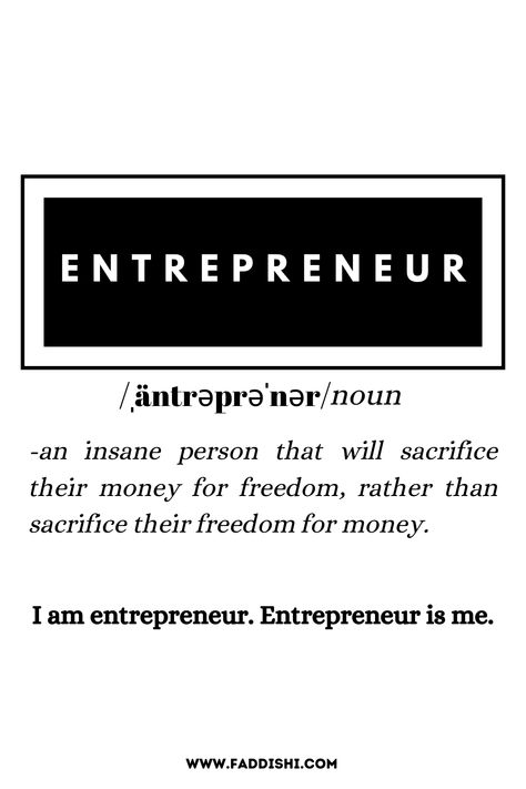 Entrepreneur Definition, Perfect Definition, Small Business Tools, Post Ideas, Business Tools, Media Post, Fun Easy, Digital Planner, No Response