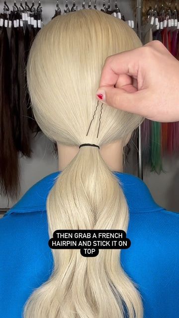 Clayton Hawkins on Instagram: "THE ULTIMATE PONYTAIL HACK 🪄🔮 #hairbyclay #ponytail #hairtricks #snatched #hairstyles #hairstylist #hairwrap #hairhacks #ponytailweave #livingproof #tangleteezer #2023hair #hairstylistlife #salonlife #weddinghair #hairinspo #updos #updostyles #sleekponytail" Wrapped Ponytail Tutorial, Hair Around Ponytail, Snatched Hairstyles, Ponytail Hack, Ponytail Tutorial, Weave Ponytail, Bobby Pin Hairstyles, Updo Styles, Hair Wraps