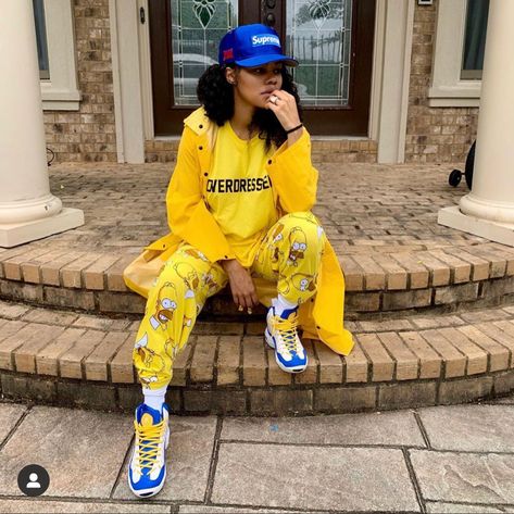 U Are My Sunshine, Teyana Taylor Outfits, Taylor Outfits, Teyana Taylor, By Any Means Necessary, Baggy Style, Street Style Edgy, Kim Kardashian Red Carpet