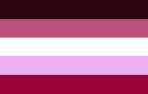 5 stripes version of the closeted lesbian flag I designed :3 *don’t use this if ur a mspec or a miaspec “lesbian” (y’all are not valid 😱) Closet Lesbian Flag, Closeted Lesbian Flag, Lesbian Flags, Lgbtq Flags, Lesbian Flag, Lgbtq Pride, Pride Flags, Friendship Quotes, Flag