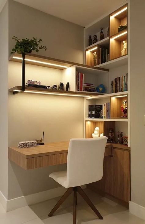 Home Office Furniture Design, Home Study Rooms, Design Ložnic, Study Table Designs, تصميم الطاولة, Small Home Offices, Office Furniture Design, Bilik Tidur, Small Room Design