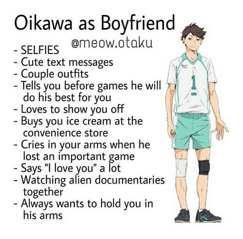 Oikawa As Your Boyfriend, As Your Boyfriend, Aoba Johsai, Buzzfeed Unsolved, Haikyuu Meme, Haikyuu Volleyball, Boyfriend Best Friend, Cute Text Messages, Oikawa Tooru