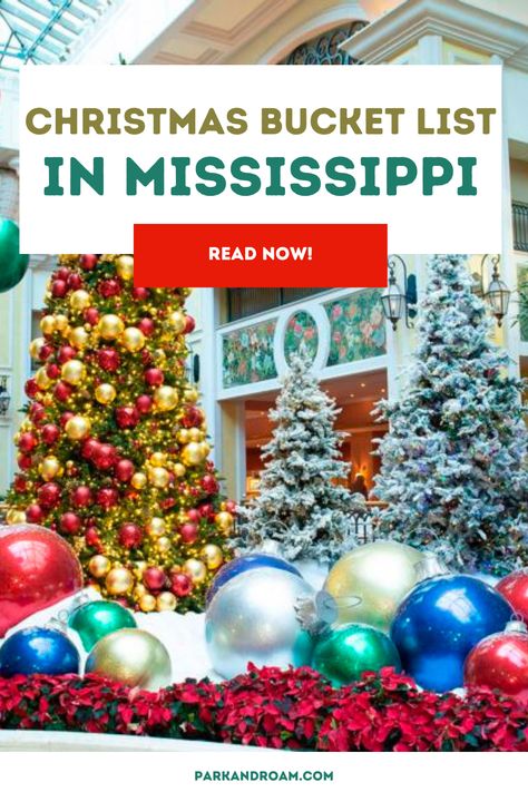 Celebrate the holiday season with a Mississippi Gulf Coast Christmas. Known for its Southern hospitality and unique culture, southern Mississippi celebrates the holiday season with a distinctive charm that draws visitors and warms the hearts of locals. Christmas In Mississippi, Living In Mississippi, Pass Christian Mississippi Things To Do, Mississippi Christmas, Mississippi Ornaments, Picayune Mississippi, Christmas Bucket List, Cold Weather Activities, Santa And His Reindeer