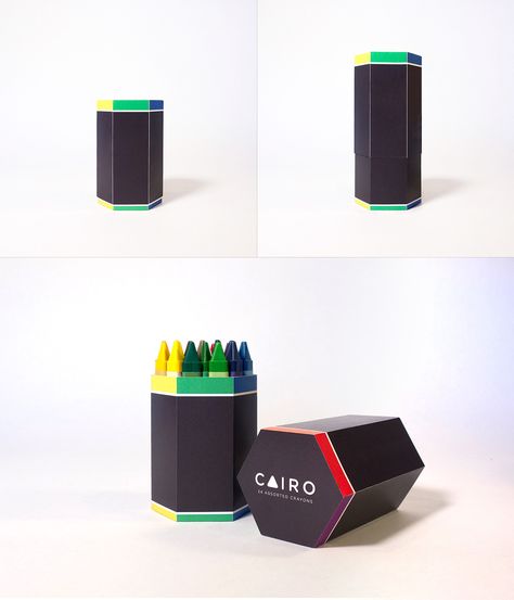 Niv Ginat Color Pencil Packaging, Crayon Packaging Design, Crayon Packaging, Fabre Castell, Interactive Packaging, Pencil Packaging, The Pyramids Of Egypt, Pyramids Of Egypt, Geometric Architecture