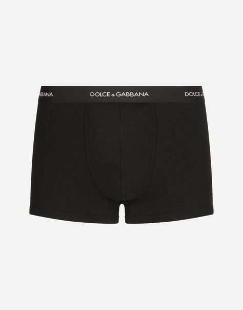 Men’s underwear in fine-rib cotton jersey: Black Boxers, regular fit Soft elasticated waistband with contrasting Dolce & Gabbana logo Loose fit Given the product characteristics, unfortunately some items in the underwear category cannot be returned. For more information, please consult the Returns and Refunds section. Under Wears Men, Black Boxers, No One Loves Me, Mens Boxers, Dolce & Gabbana, Mens Clothing Styles, Black Cotton, Dolce And Gabbana, Loose Fitting