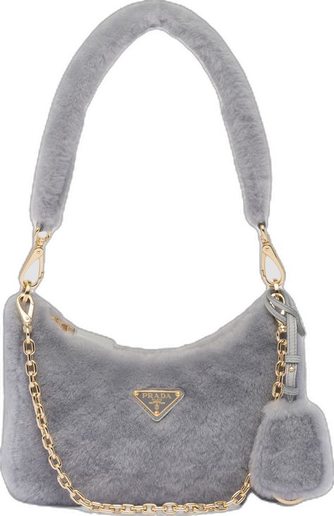 Bottega Veneta Arco, Prada Mini, Faux Fur Top, Prada Re Edition, Slouchy Bag, Bag Prada, Fur Bag, Guess Bags, Triangle Logo