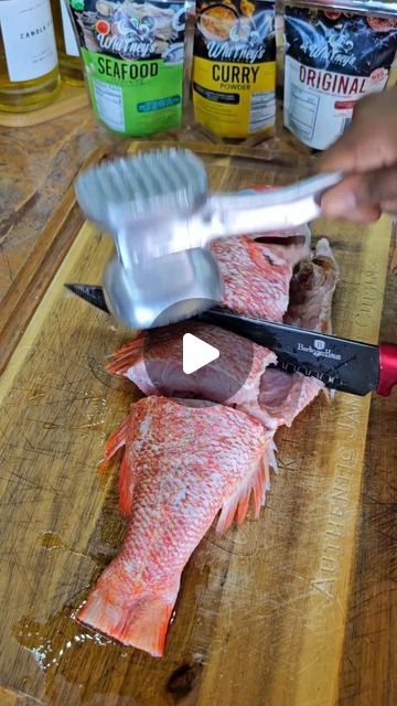 Curry Snapper, Whole Snapper Recipes, Caribbean Dishes, Curry Fish, Snapper Recipes, Snapper Fish Recipes, Snapper Fish, Curry Coconut, Fish Curry Recipe