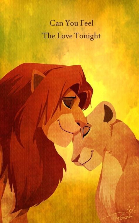 Can you feel the love tonight? Simba and Nala Disney Amor, Regnul Animal, Il Re Leone, Simba And Nala, Film Disney, Disney Songs, Disney Side, Disney Lion King, Disney Favorites