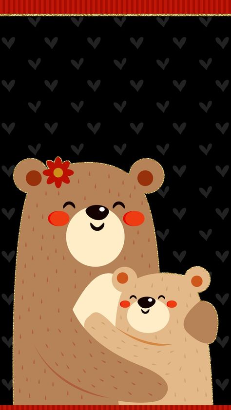 Mothers Day Wallpaper, Happy Mothers Day Wallpaper, Peppa Pig Wallpaper, Pig Wallpaper, Teddy Bear Wallpaper, Day Wallpaper, Beach Icon, Screen Savers Wallpapers, 8k Wallpaper