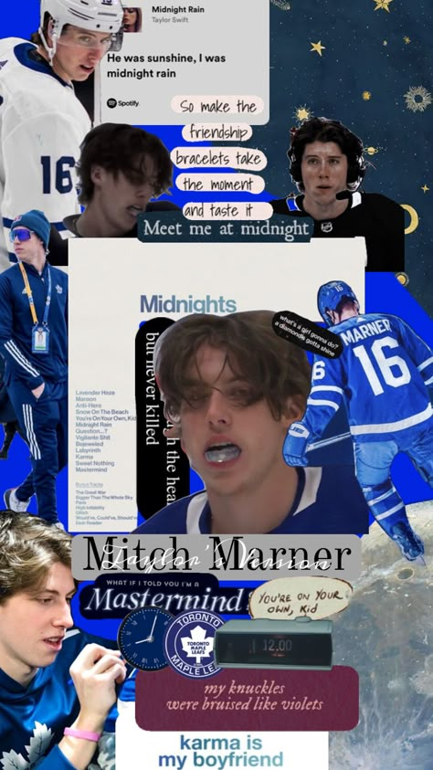 #mitchmarner #taylorallisonswift #midnights3amedition Mitch Marner, Maple Leafs Hockey, Hockey Quotes, Hockey Memes, Hot Hockey Players, Attack On Titan Funny, Taylor Swift Funny, Boys Haircuts, Boston Bruins