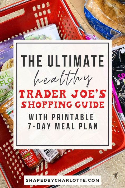 Trader Joes Recipes Dinner, Trader Joes Meal Planning, Trader Joes Recipes Healthy, Trader Joes Shopping List, Healthy Shopping List, Trader Joes Food, Joe Recipe, Trader Joe's Products, Trader Joes Recipes