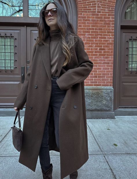 Chocolate Brown Coat Outfit, Brown Peacoat Outfit, Blue Coat Outfit Winter, Dark Brown Coat Outfit, Light Blue Coat Outfit, Brown Wool Coat Outfit, Blue Coat Outfit, Brown Coat Outfit, Peacoat Outfit