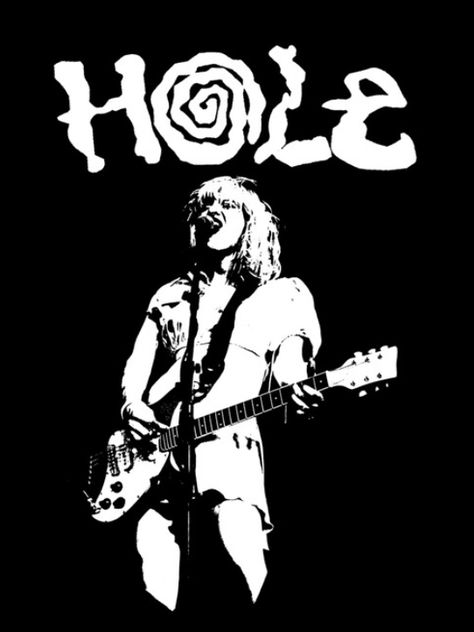 Hole Poster, Hole Wallpaper, Hole Band, Courtney Love Hole, Grunge Posters, Punk Poster, Music Poster Design, Band Wallpapers, Courtney Love