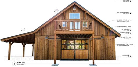 DC Structures is home to America's most complete barn kits, barn home kits, riding arena kits, apartment barn kits, floor plans and more. Barn Home Kits, Barn Loft Apartment, Barn With Loft, Pole Barn House, Pole Barn Kits, Pole Barn Designs, Barn House Kits, Backyard Barn, Riding Arena