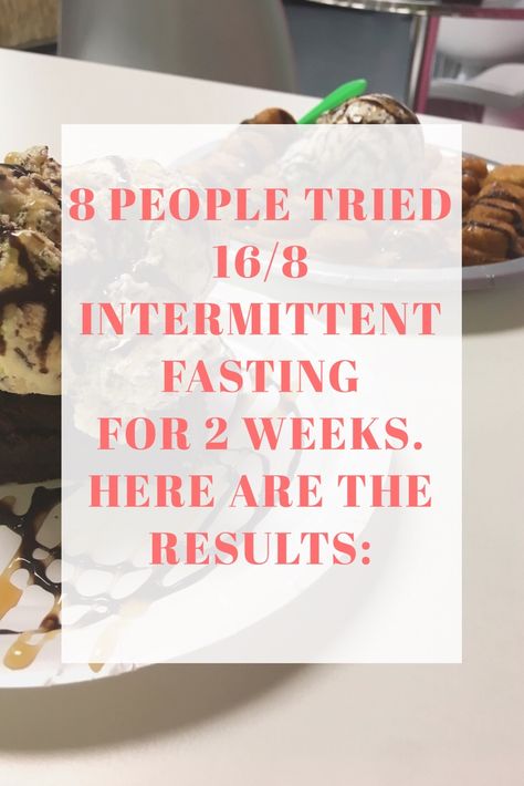 Intermittent fasting 16/8 is one of the awesome ways to lose weight. We all tried it and the diet results are in! #Intermittent Fasting | Fad diets | Intermittent Fasting 16 8 | 16/8 IF | Intermittent fasting results | easy weight loss tricks Intermittent Fasting Before And After, Fasting Results, 16 8 Intermittent Fasting, 16/8 Fasting, Intermittent Fasting Results, Diet Results, Intermittent Fasting Diet, Daniel Fast, Fasting Diet