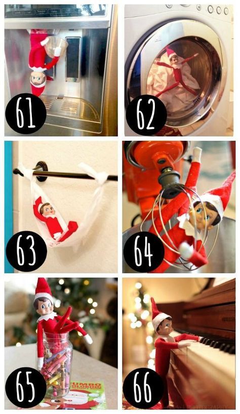 Elf On The Shelves, Elf Ideas Easy, Awesome Elf On The Shelf Ideas, Elf Magic, Elf Props, Funny Ideas, The Elf On The Shelf, Elf Activities, Xmas Elf