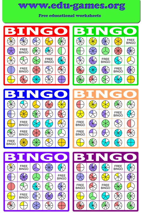 Fraction bingo is an excellent way to practice your students reconigation skills. The page creates the fraction bingo cards in a pdf file including the question card for the techer. Fraction Bingo Free Printable, Math Decorations, Fraction Bingo, Math Fractions Worksheets, Math Bingo, Free Printable Bingo Cards, Free Bingo Cards, Fun Learning Games, Fraction Games