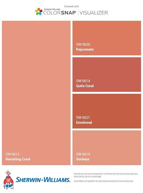 Coral Sherwin Williams, Sockeye Sherwin Williams, Sherwin Williams Coral Colors, Coral Paint Colors Sherwin Williams, Coral Accent Walls, Coral Paint Colors, Coral Door, Coral Room, Boho Entryway