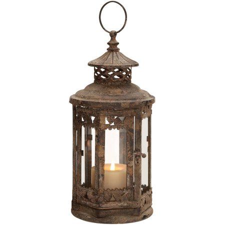 Metal Candle Lanterns, Bottle Lamps, Glass Candle Lantern, Candle Arrangements, Rustic Lanterns, Lantern Candle Decor, Iron Lanterns, Rustic Candle Holders, Moroccan Lamp