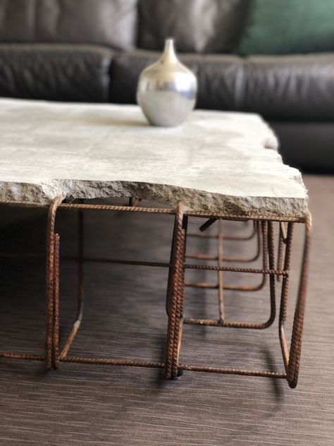 Concrete coffee table Concrete Coffee Table, Home Coffee Stations, Concrete Furniture, Concrete Table, Concrete Wood, Diy Coffee Table, Table Coffee, Household Furniture, Coffee Table Design