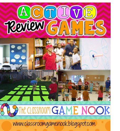 Lots of amazing math, reading, and grammar games that will get your kids moving and learning. Love number 2! Grammar Games For 3rd Grade, Alphabet Review Games, Classroom Games For Kids, Classroom Games Elementary, Games In The Classroom, Math Review Game, Games For Kids Classroom, Grammar Games, School Cake