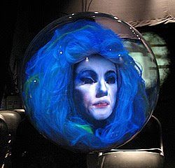 *MADAME LEOTA ~ The Haunted Mansion, 2003 Madam Leota, There Is No Spoon, Hatbox Ghost, Haunted Mansion Halloween, Haunted Mansion Disneyland, Madame Leota, Disney Imagineering, Last Halloween, Disney Attractions