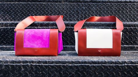 Why We're Loving Céline's New Frame Bag - Coveteur Investment Bags, New Frame, Frame Bag, Best Handbags, Wish List, Arm Candy, Camera Bag, Chic Style, Leather Bag