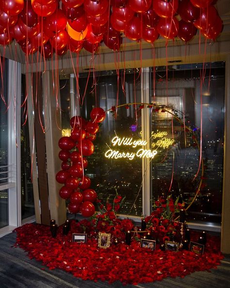 Picturesque Proposal Background Balloon Proposal Ideas, Marry Me Decor, Proposal Decor Ideas, Proposal Background, Valentines Day Proposal, Wedding Proposal Ideas Engagement, Proposal Decoration, Marry Me Proposal, Balloon Proposal