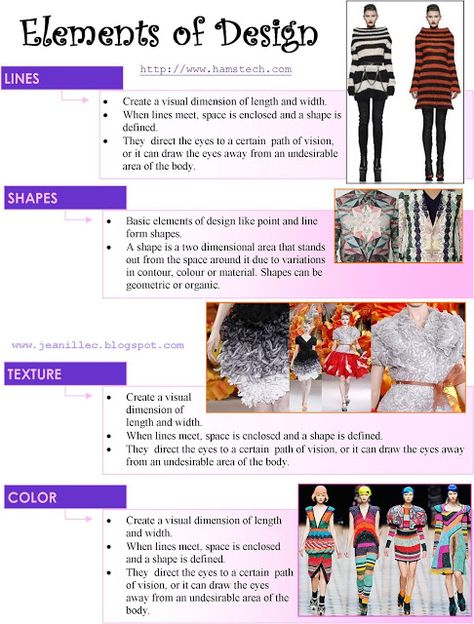 jcogtas: Principles and Elements of Design Fashion Design Principles, Principles Of Design In Fashion, Elements Of Design Form, Elements Of Design Space, Principles Of Fashion Design, Fashion Principles, Types Of Color Schemes, Fashion Theory, Fashion Design Course