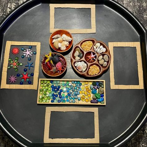 Interest Table Eyfs Ideas, Diversity Tuff Tray, Reggio Amelia Activities, Table Top Activities For Preschoolers, Tuff Table, Reggio Amelia, Firework Craft, Classroom Areas, Transient Art