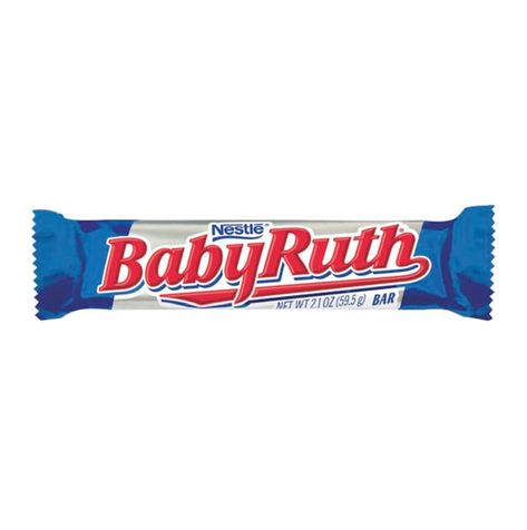 Baby Ruth Bars, Coca Cola Cherry, American Sweets, Candy Room, American Chocolate, Baby Ruth, Delicious Sweets, Milk Chocolate Candy, Retro Candy