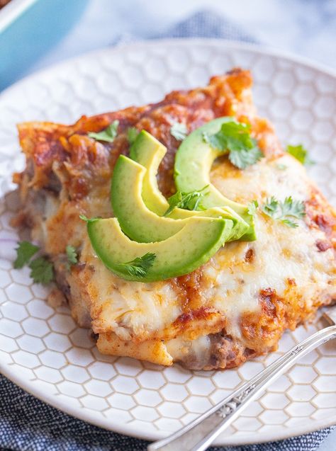 Cheese Enchilada Sauce, Bean Enchilada Recipe, Cheese Enchilada Casserole, Bean And Cheese Enchiladas, Mexican Cuisine Recipes, Vegetarian Casserole Recipes, Vegetarian Mexican Recipes, Homemade Refried Beans, Vegetarian Casserole