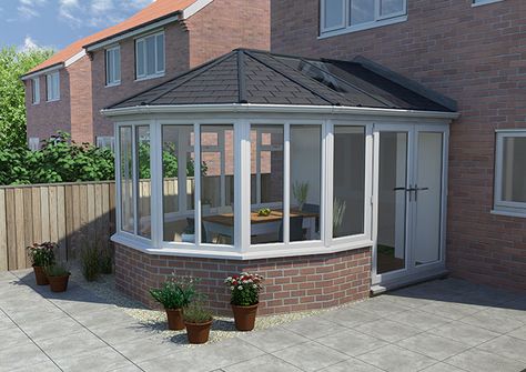 Anglian Introduce Solid Roof Conservatories and Replacement Conservatory Roofs Solid Roof Conservatory Ideas, Replacement Conservatory Roof, Conservatory Roof Replacement, Edwardian Conservatory, Small Conservatory, Victorian Conservatory, Orangery Extension, Conservatory Decor, Conservatory Ideas