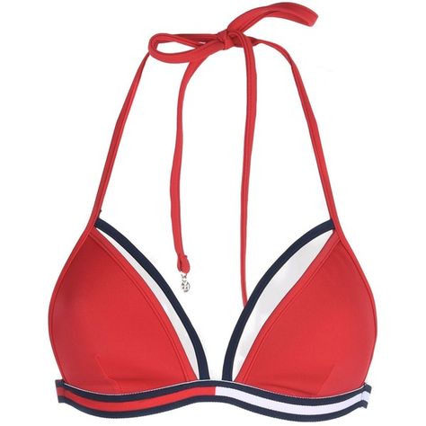 Tommy Hilfiger Bikini Top (2.880 RUB) ❤ liked on Polyvore featuring swimwear, bikinis, bikini tops, red, red tankini top, swim suit tops, tankini tops, red bikini and tommy hilfiger swimwear Beach Costumes, Tommy Hilfiger Swimsuit, Beach Costume, Tommy Hilfiger Fashion, Women Bras, Red Swimwear, Swimming Suits, Red Swimsuit, Tankini Swim Tops