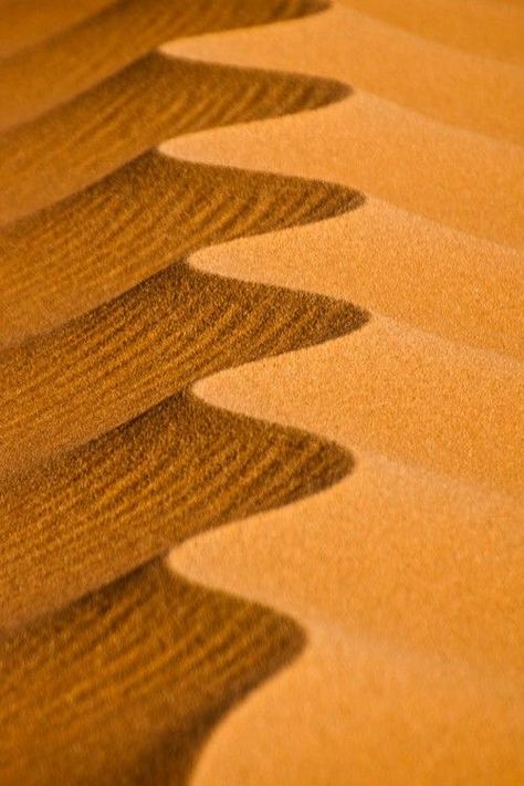 Deserts Of The World, Desert Dunes, Sand Textures, Principles Of Design, Post Apocalypse, Jolie Photo, Desert Landscaping, Sand Dunes, Patterns In Nature