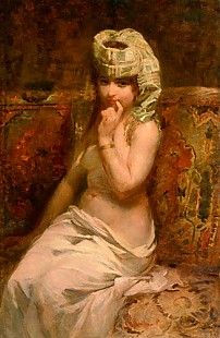 H. Giller - Sitting Odalisque August Sander, Camille Claudel, Albert Bierstadt, Oil Canvas, Alphonse Mucha, Classical Art, Paintings Art Prints, Vintage Photo, Girl With Hat